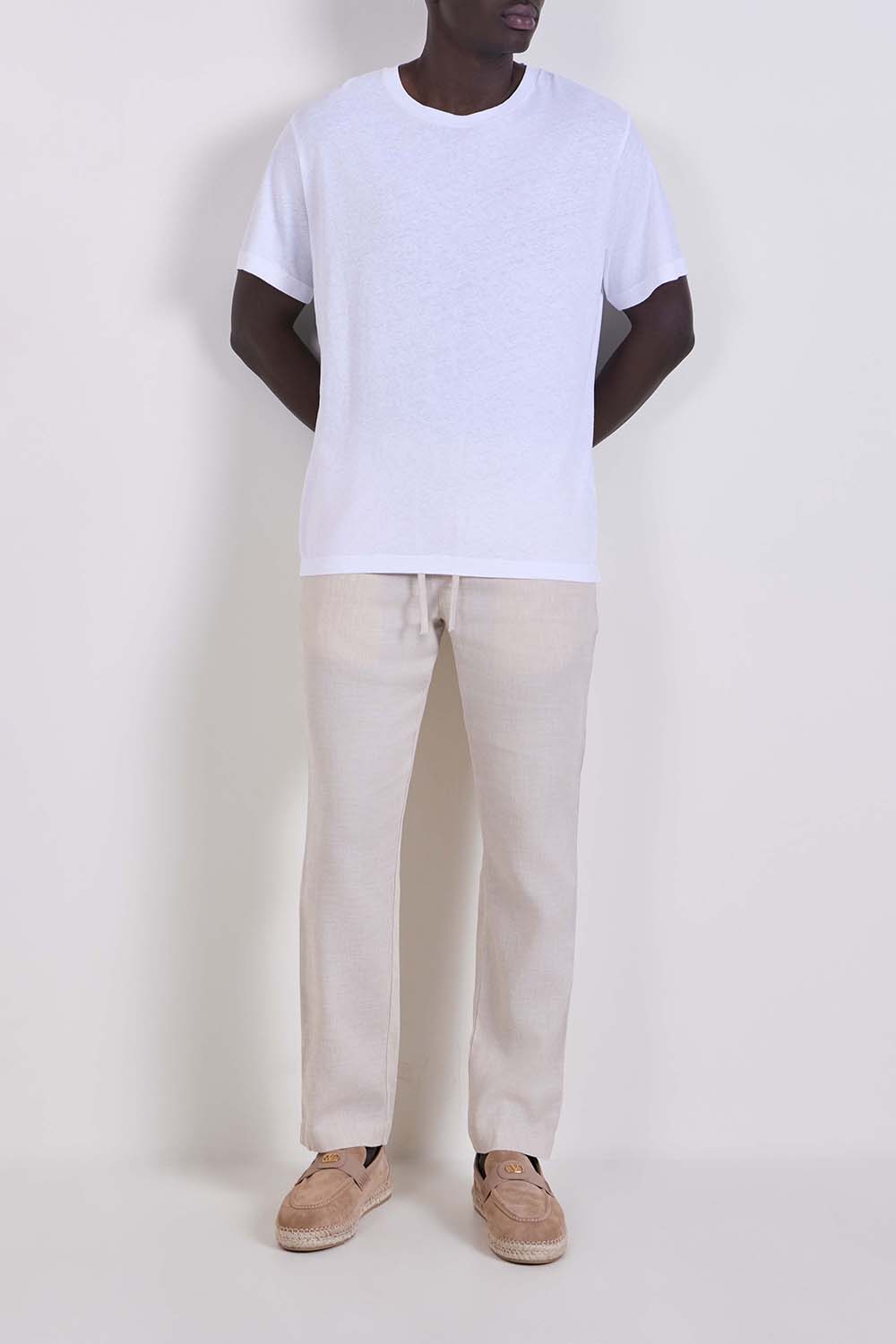 מכנסיים מחוייטים פשתן